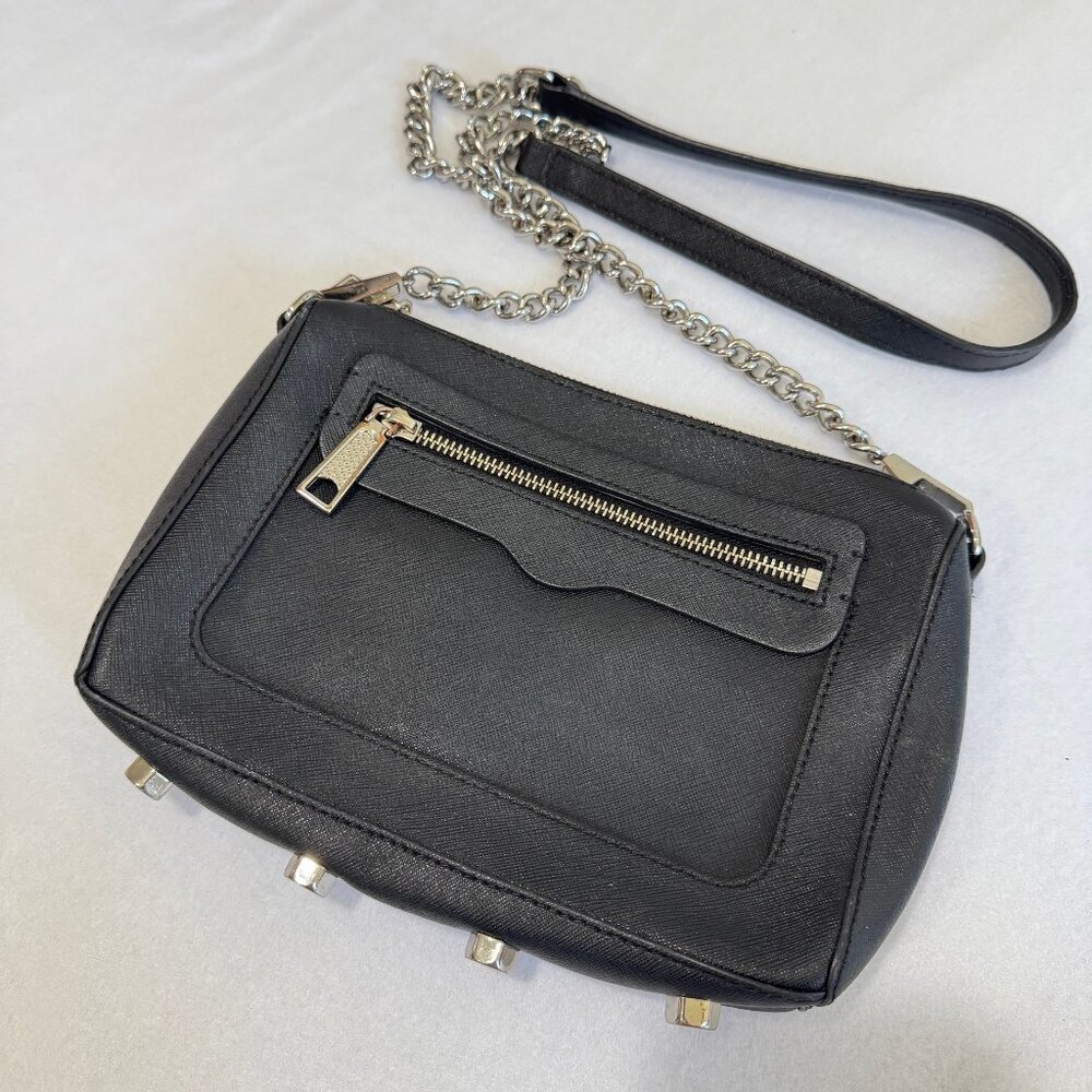 🎉😀CLEARANCE SALE!!😀🎉REBECCA MINKOFF Black Leather Avery Crossbody Bag